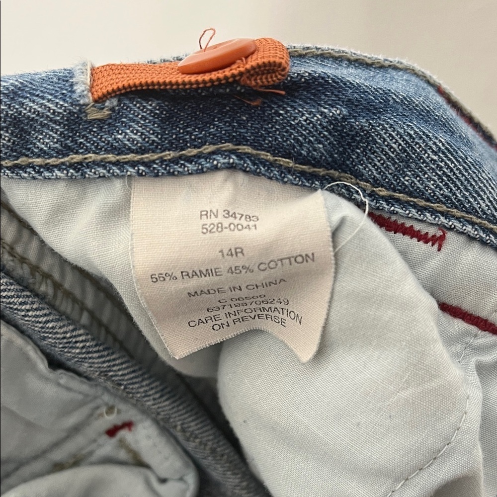VINTAGE Lee Denim Cargo Pants - Picture 6 of 11